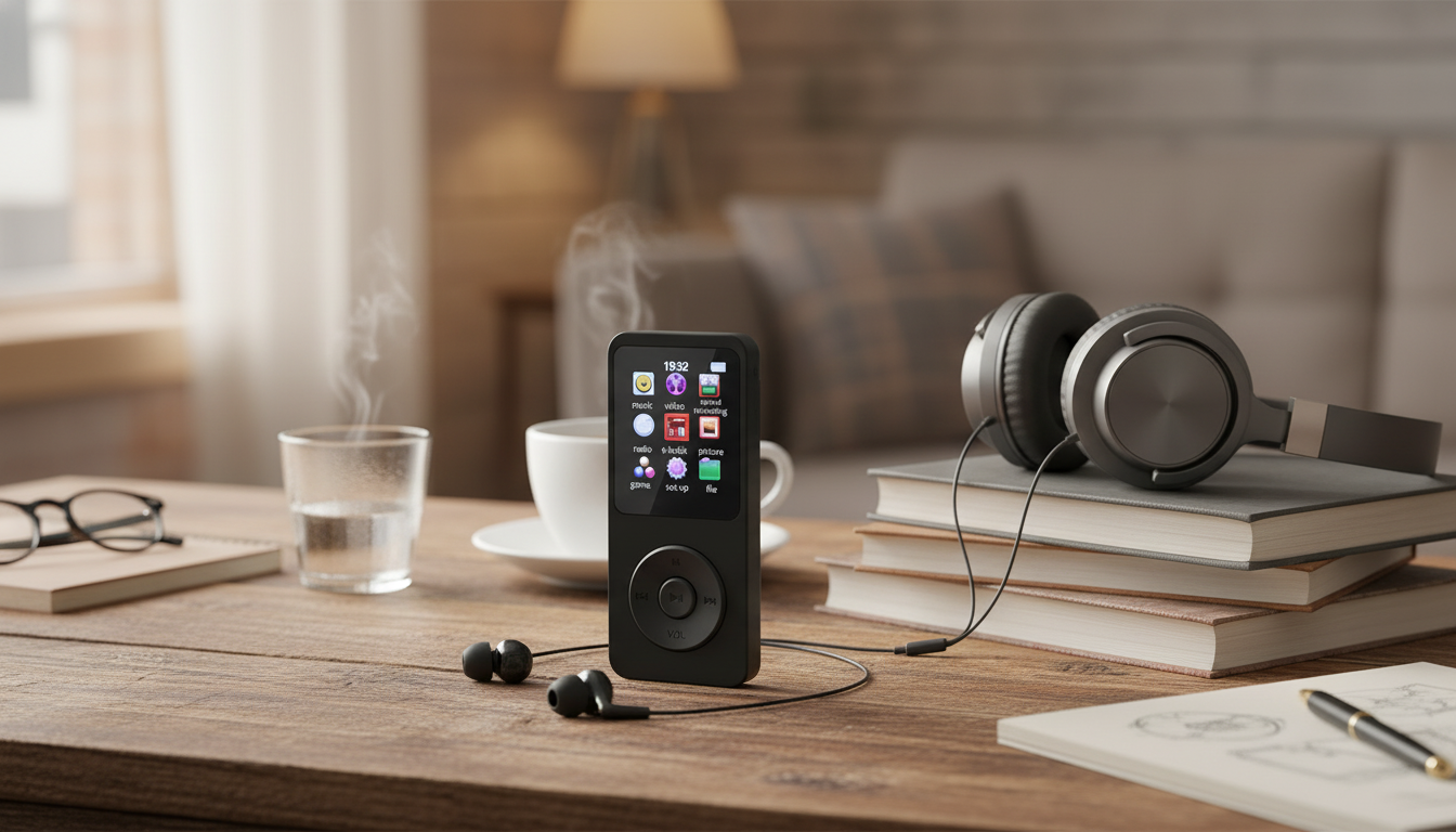 1.8" Bluetooth MP3/MP4 Player with Speaker & Recorder