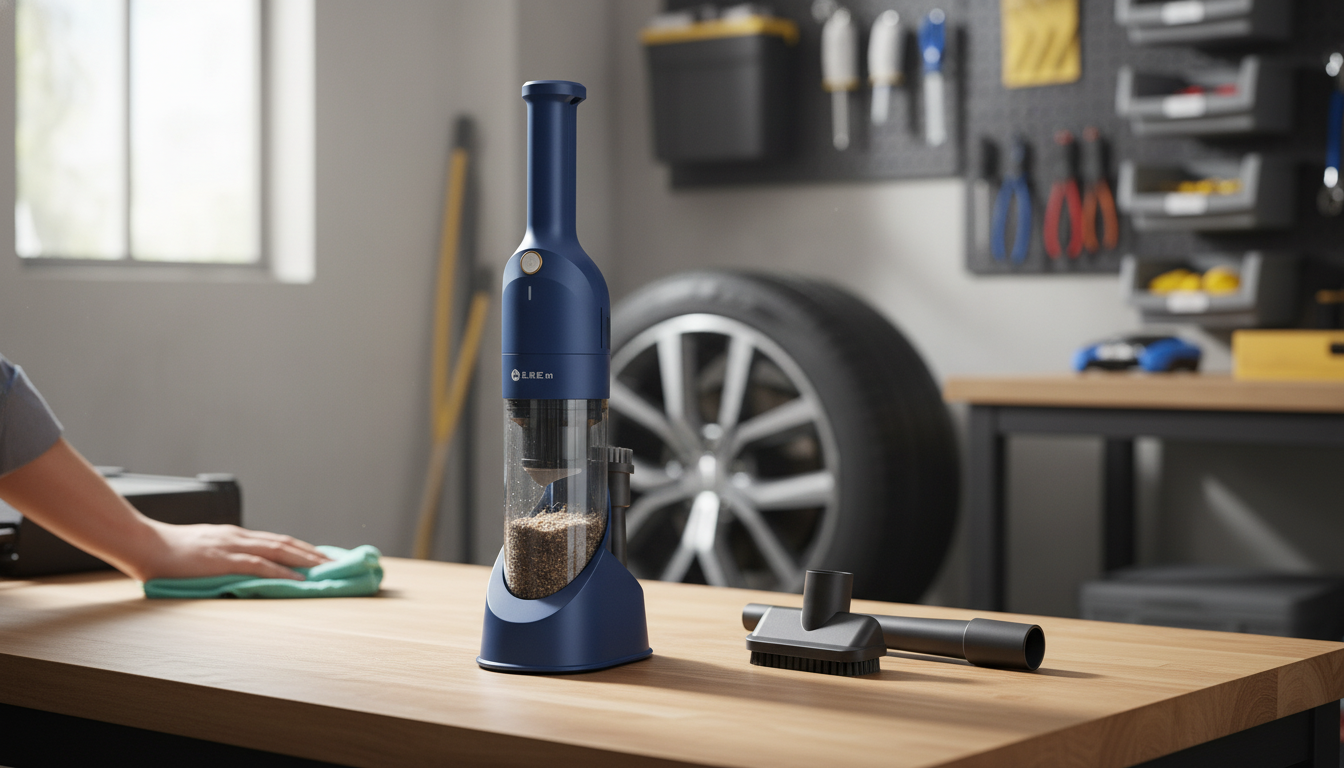 10000Pa Rechargeable Handheld Car Vacuum for Fast Cleanup