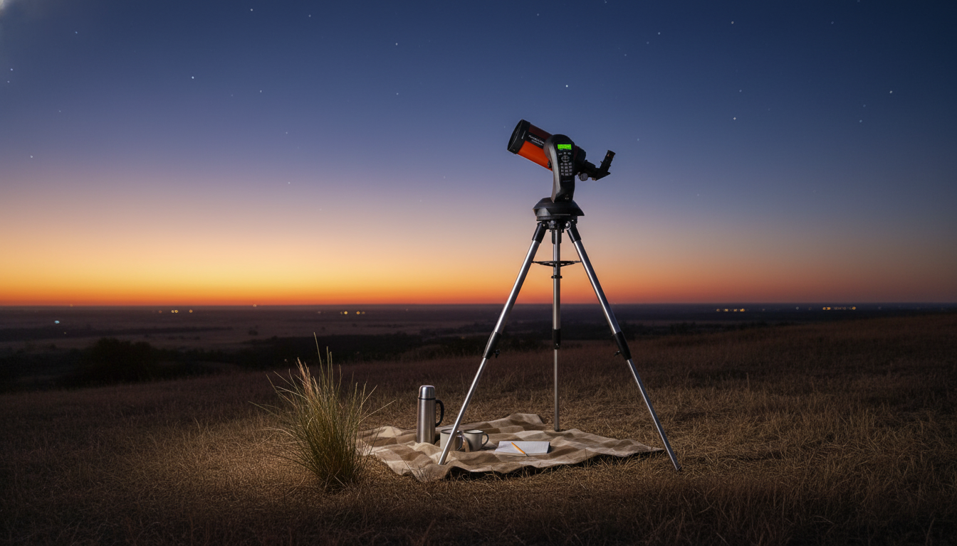 125mm f/10 GoTo Schmidt-Cassegrain with StarBright XLT