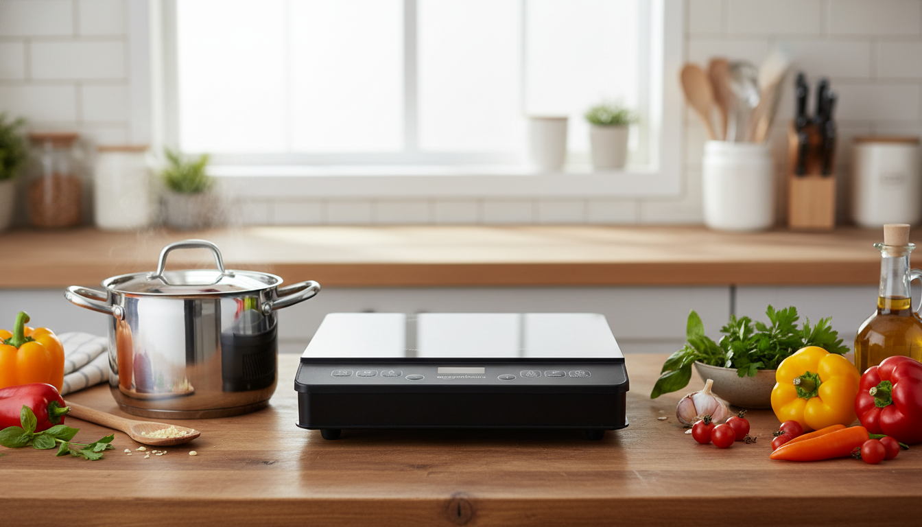 1800W Portable Induction Cooktop Guide: LED Touch, Glass