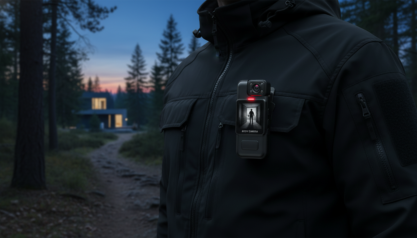 4K WiFi Body Cam: Night Vision + Motion Detection