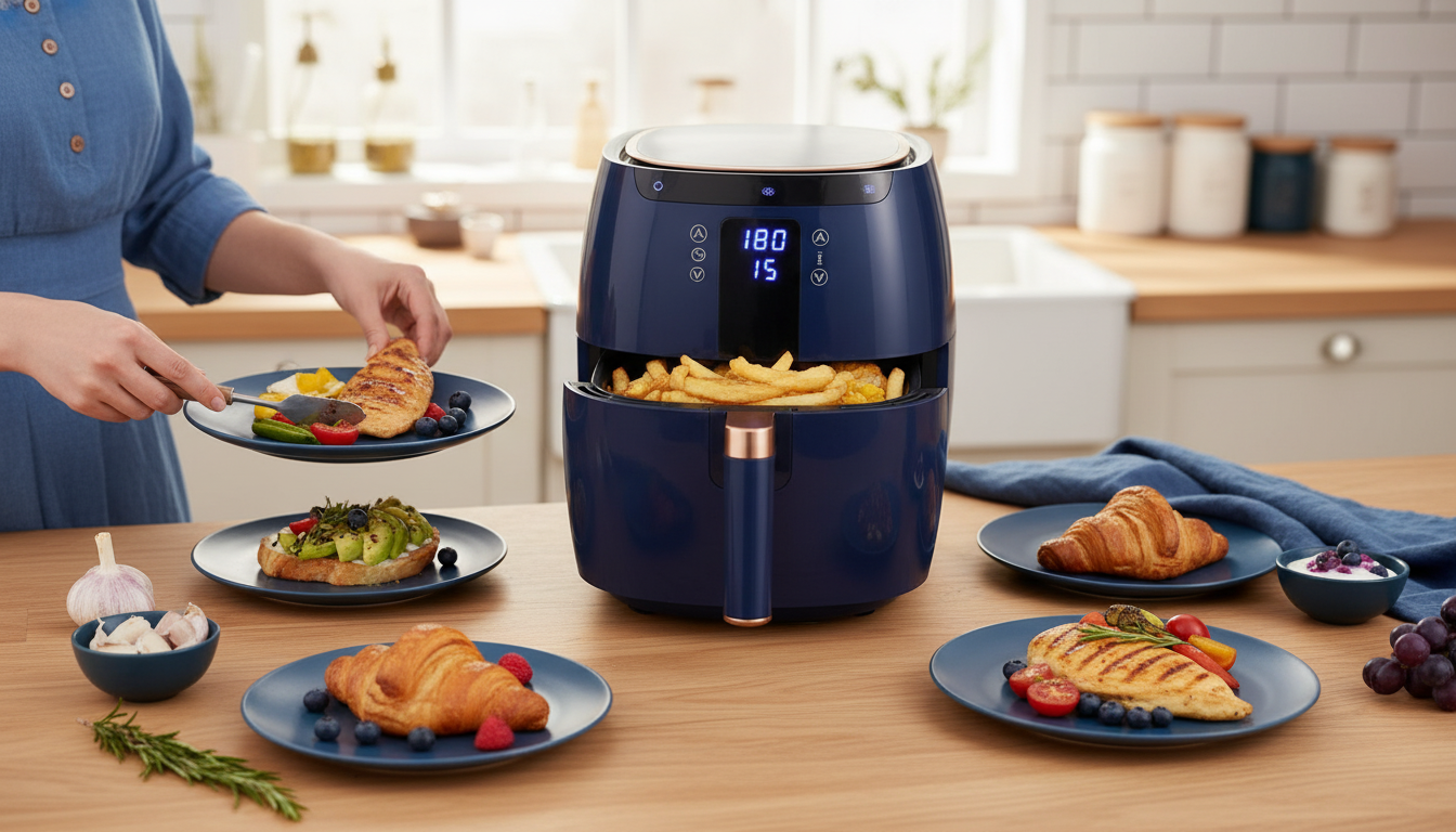 6.5L Smart LCD Air Fryer: Touch Presets & Crisp Results