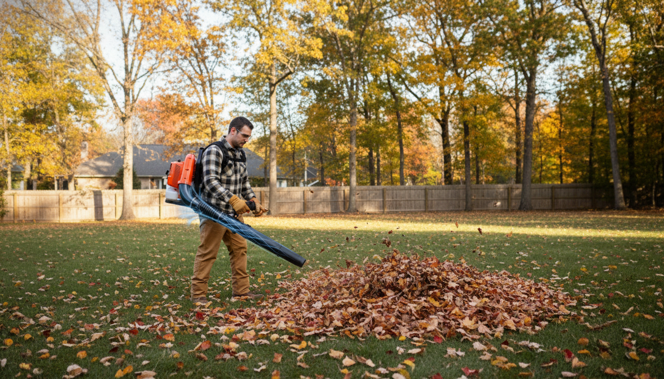 79cc Backpack Gas Leaf Blower: 930 CFM for Big Yards