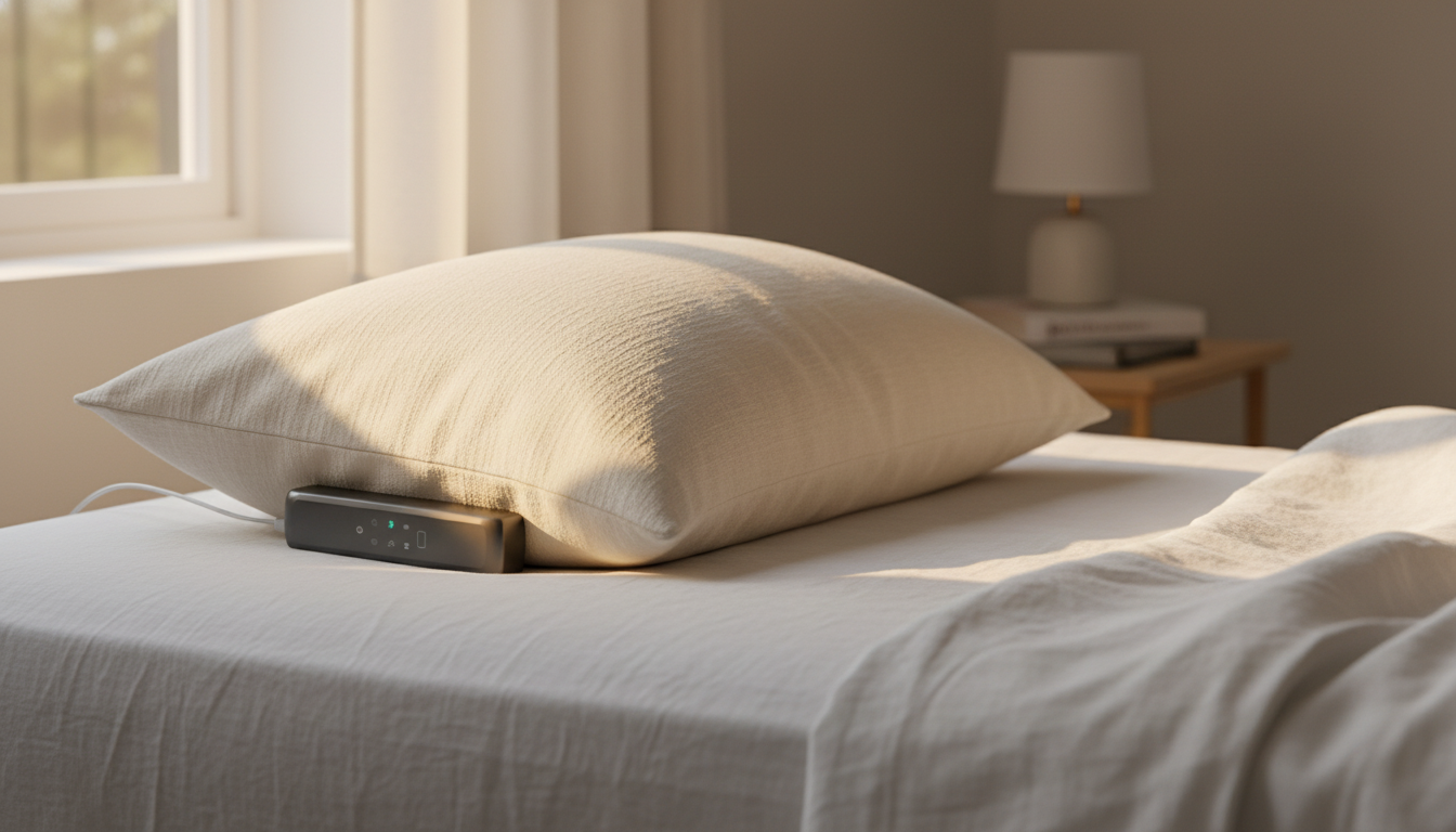 Bluetooth Bone Conduction Pillow Speaker for Quiet Sleep