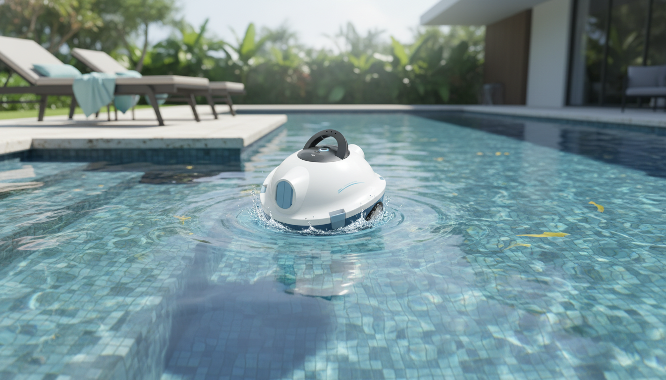 Cordless Robotic Pool Vacuum Cleaner: Easy Daily Cleanup