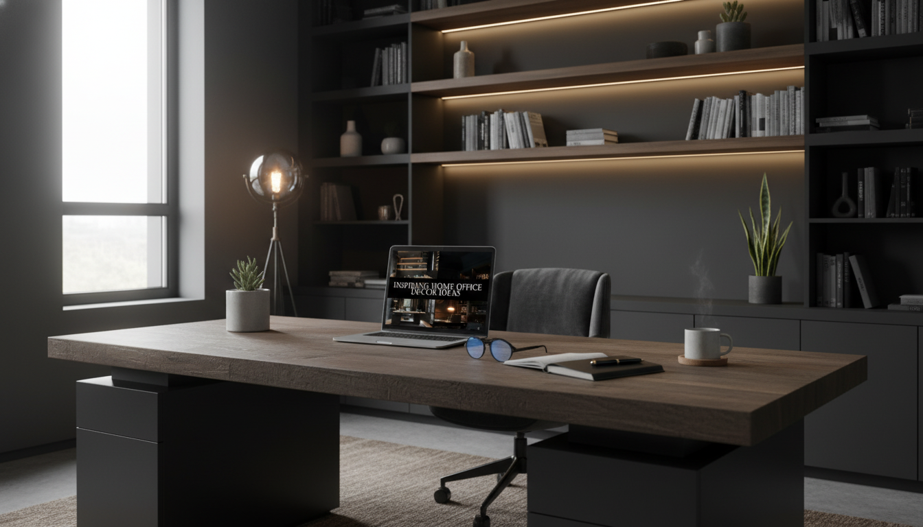 Home Office Decor Ideas for Focus, Comfort, and Style