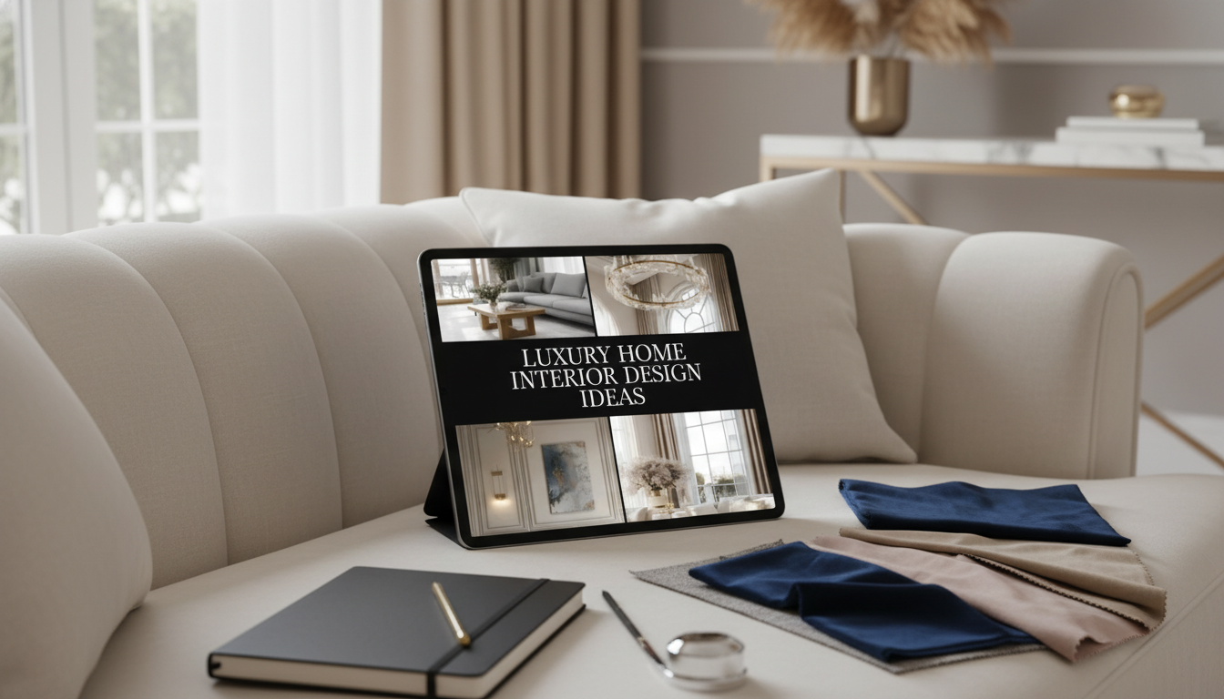 Luxury Interior Design Checklist: Elegant Room-by-Room