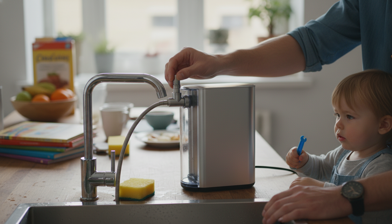 Install a Desktop UF Membrane Filter on Any Faucet