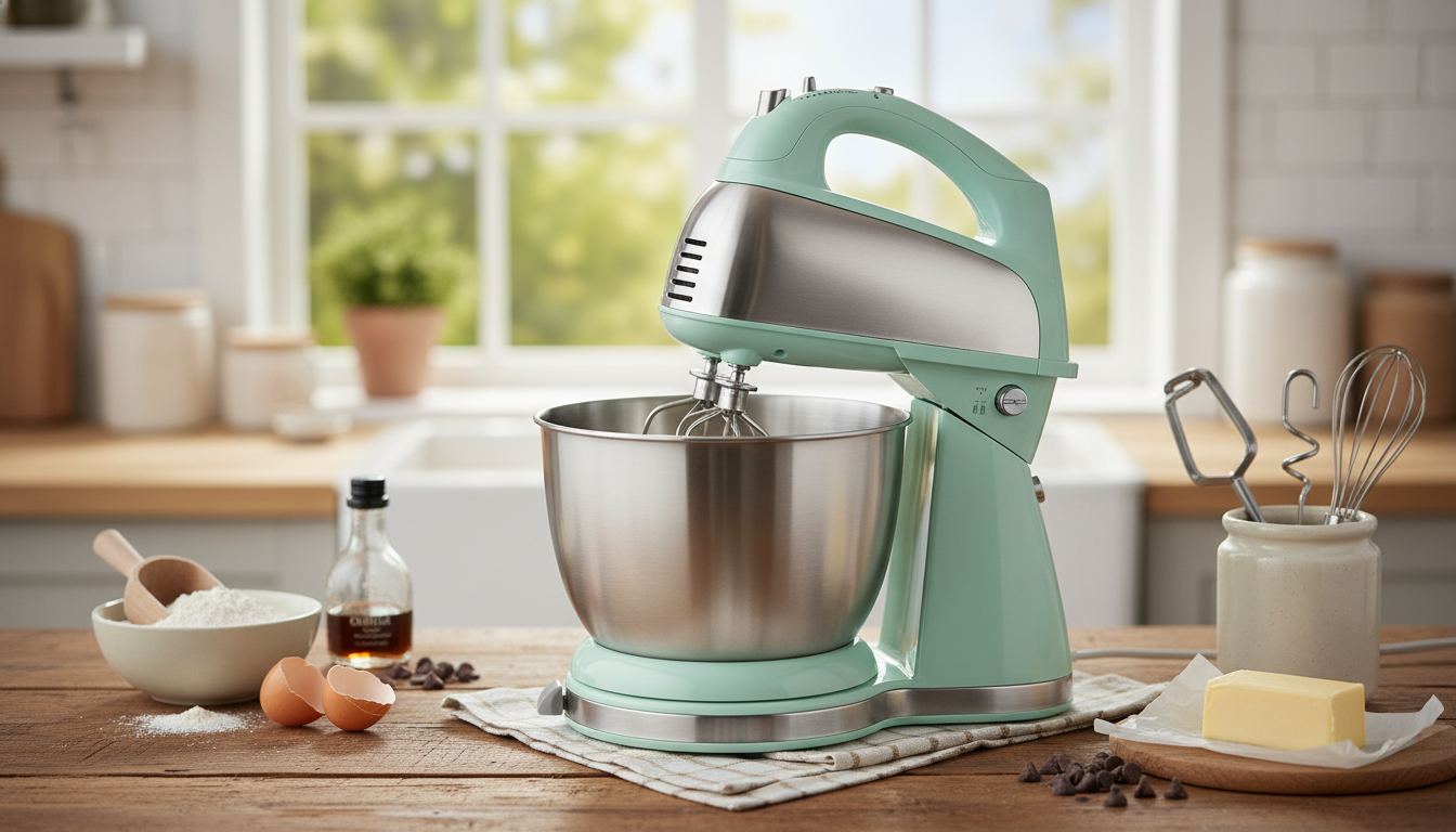 2-in-1 Stand & Hand Mixer Guide (4-Qt, 6 Speeds)