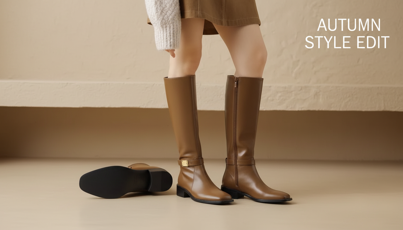 Women’s Knee-High Leather Riding Boots: Fit & Care