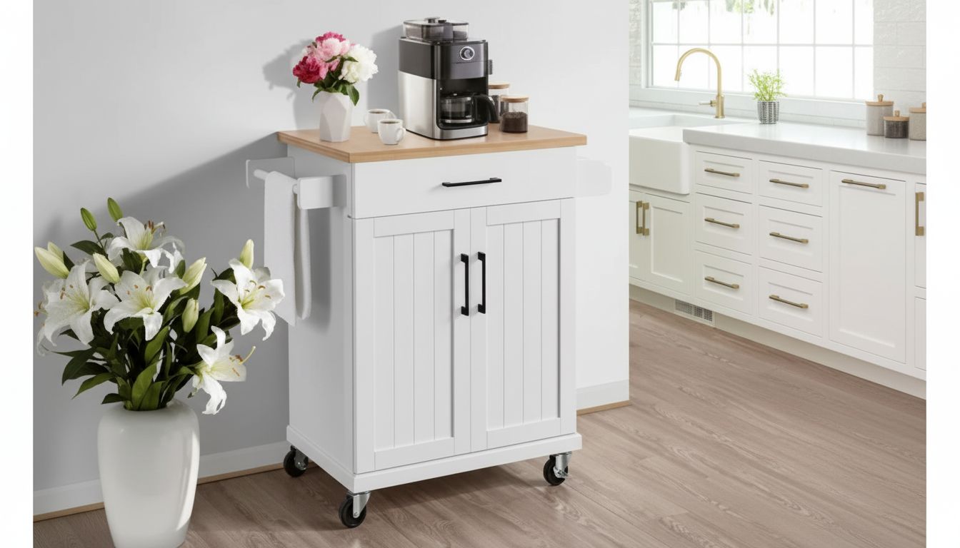 What to Put on a Kitchen Cart: Essentials & Storage Tips